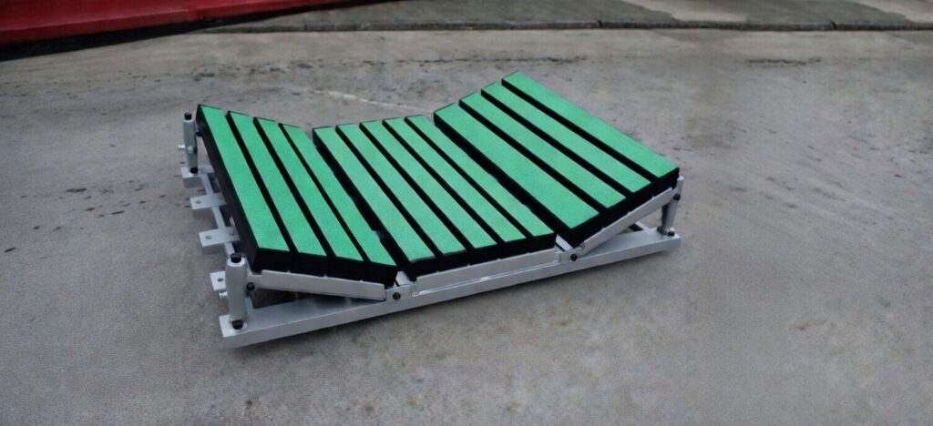 Impactbarstation voorzien van 13 impactbars